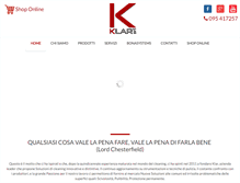 Tablet Screenshot of klarsrl.com